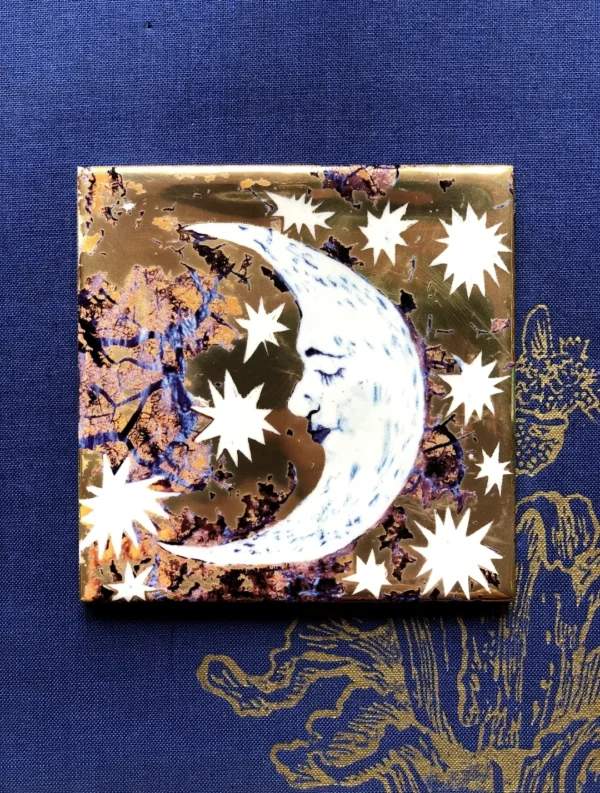 Set of 11 ceramic tiles “Fairy Tables’ images Compendium” - Image 10