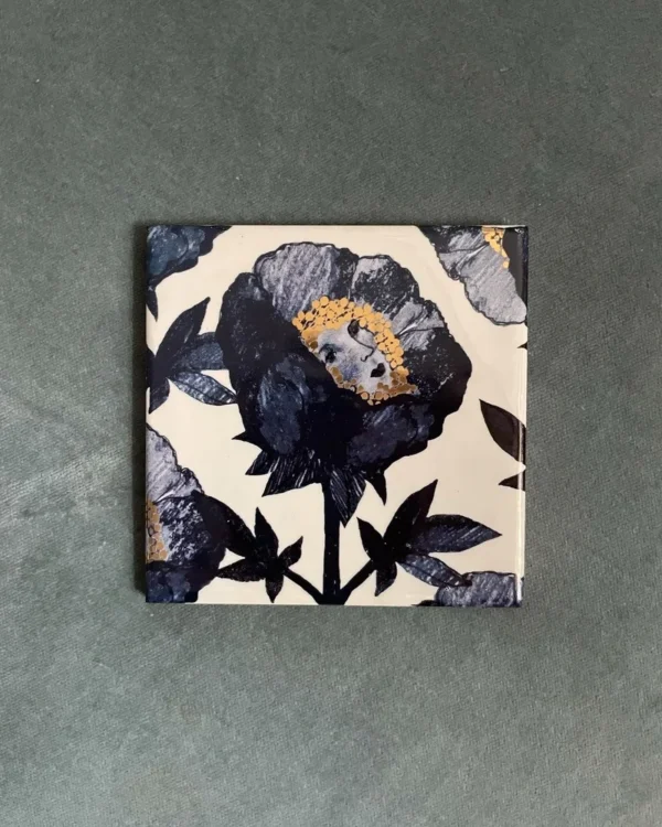 Set of 11 ceramic tiles “Fairy Tables’ images Compendium” - Image 4