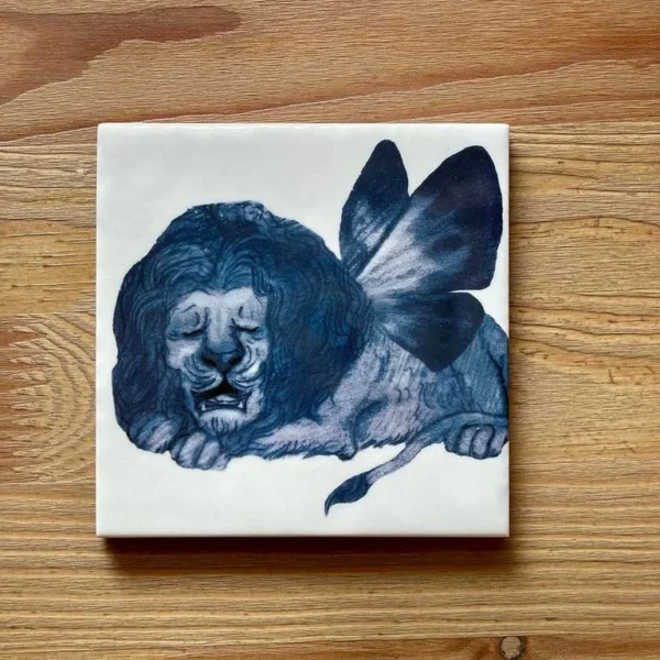 Set of 11 ceramic tiles “Fairy Tables’ images Compendium” - Image 6