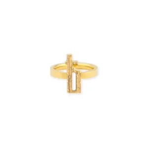 Gold-plated ring YAT’